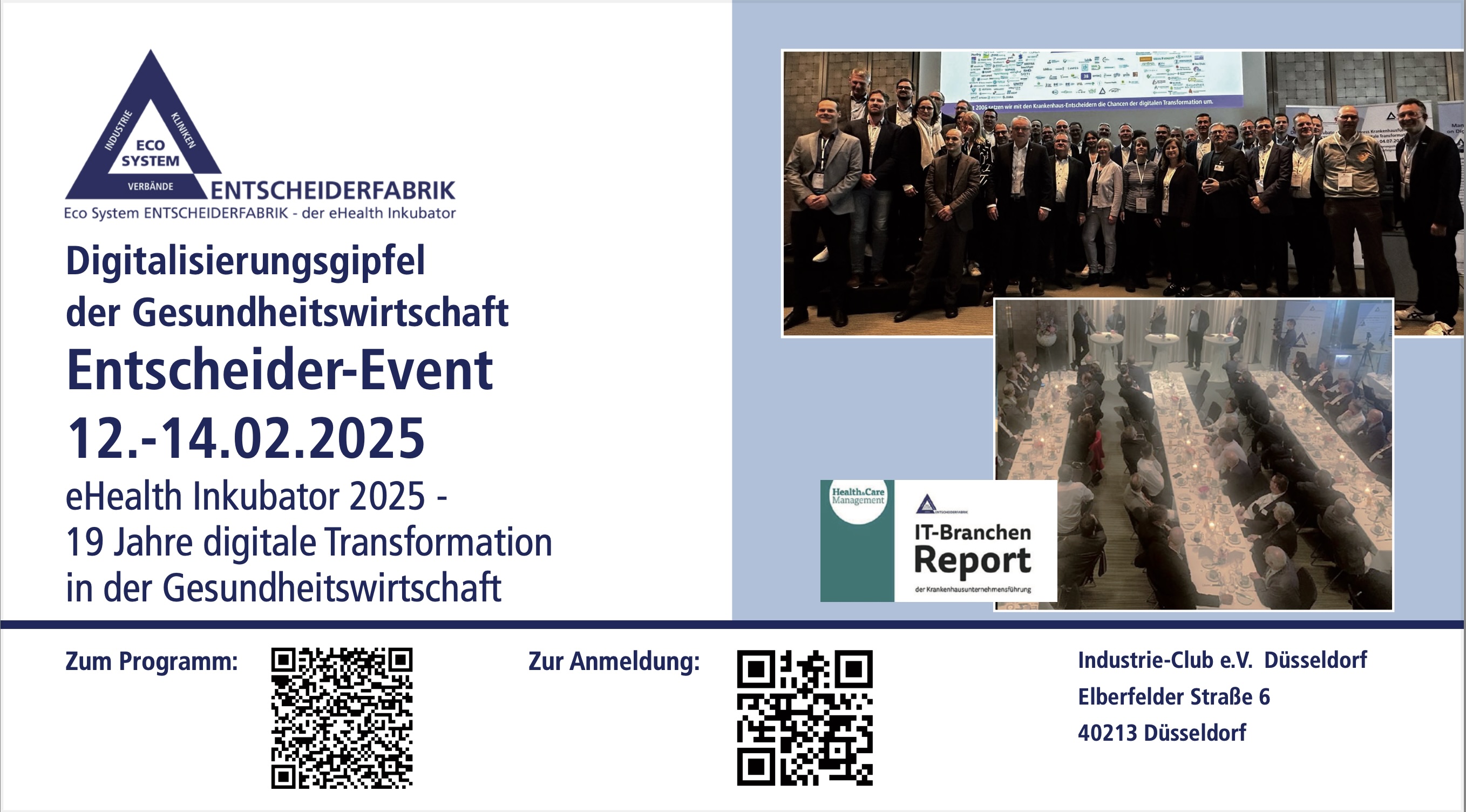 Digitalisierungsgipfel, E-E des eHealth Inkubators 2025