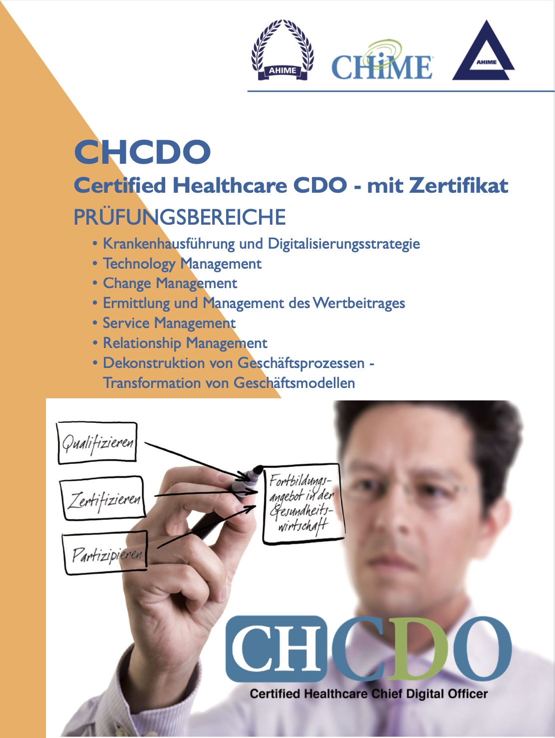 AHIME Academy: Weiterbildung zum CHCDO - Certified Healthcare CDO